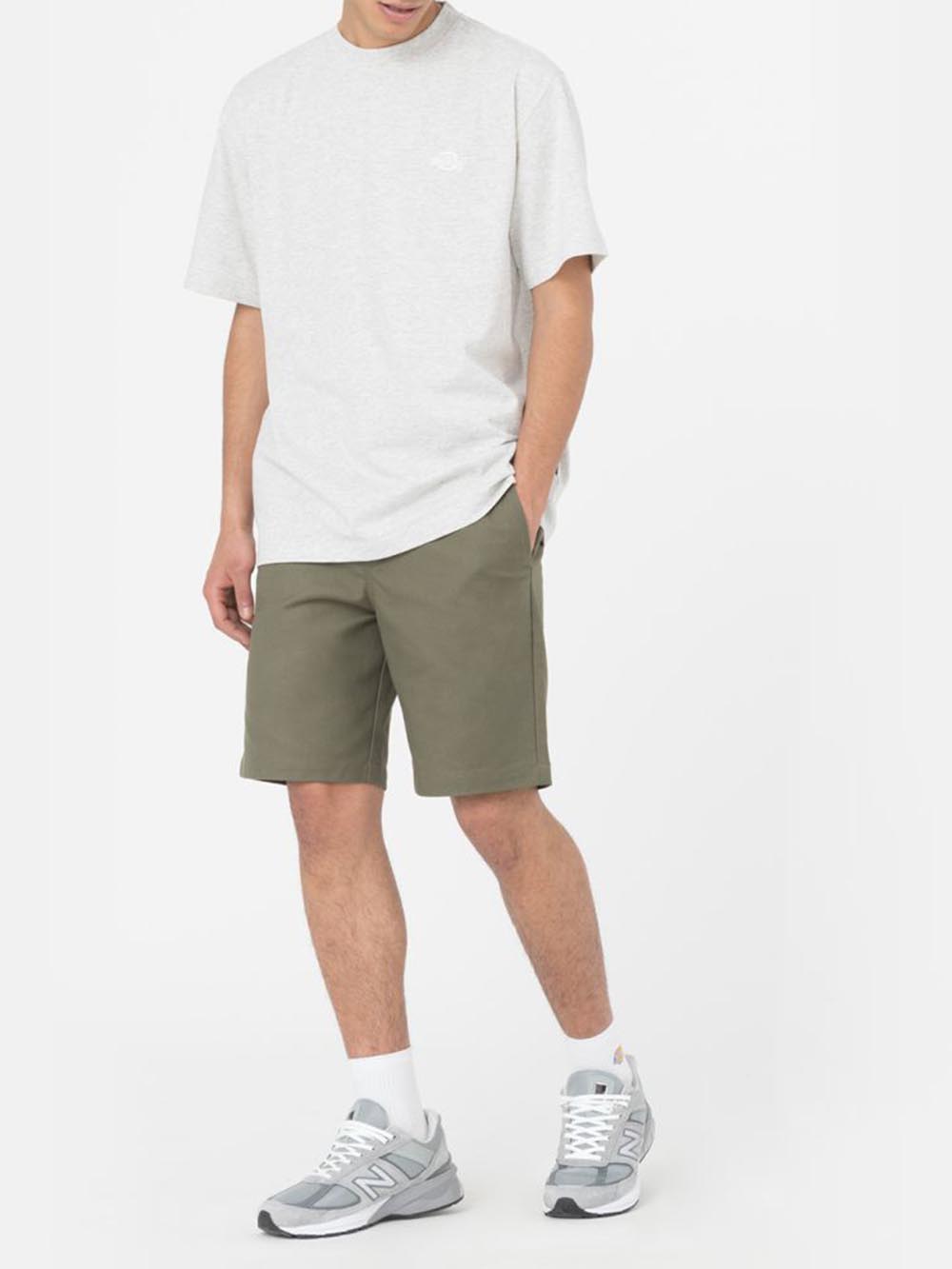 Dickies Bermuda Uomo Cobden Short Dk0a4xes Verde