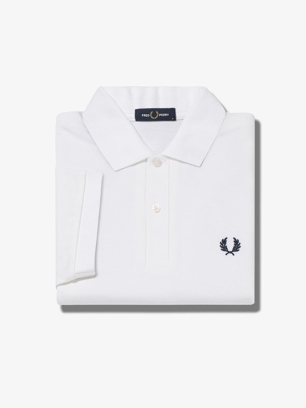 Fred Perry Polo Uomo M6000 Bianco