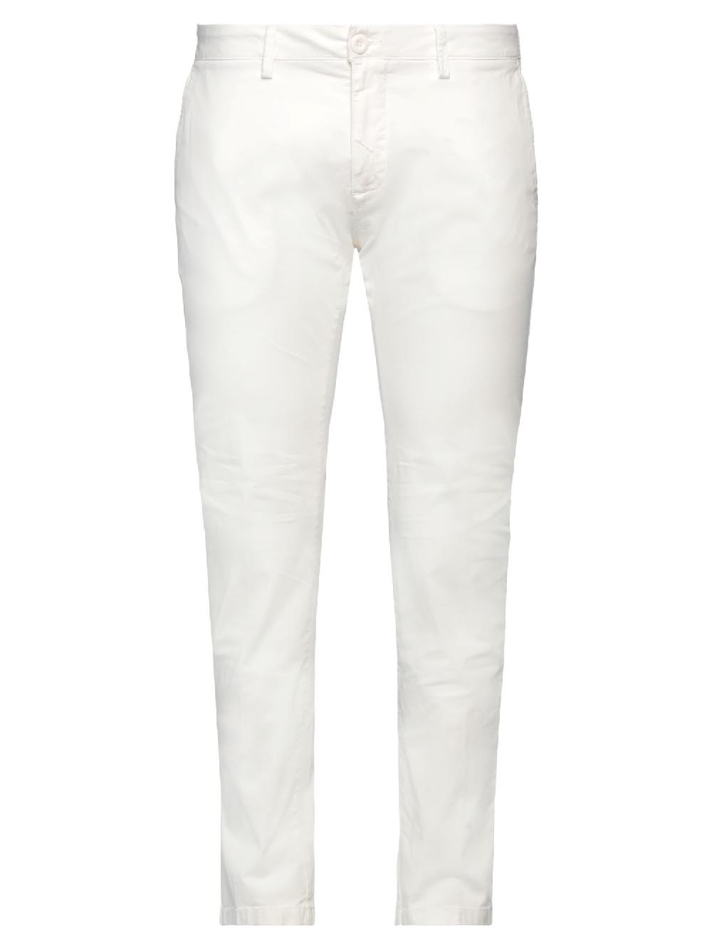 Modfitters Pantalone Uomo Bianco