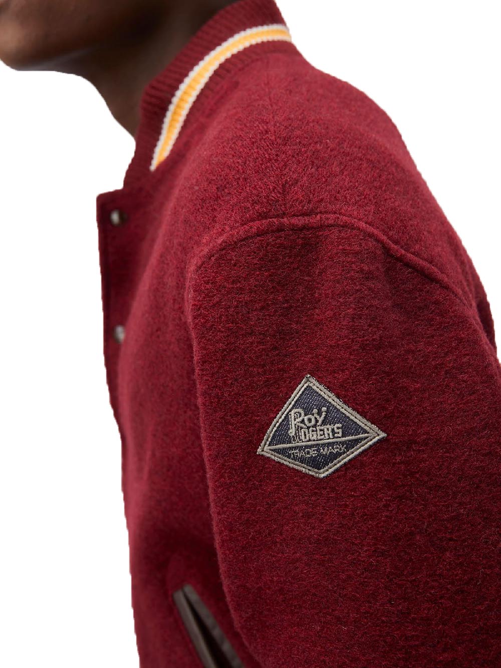Roy Roger's Giubbino Uomo Bordeaux