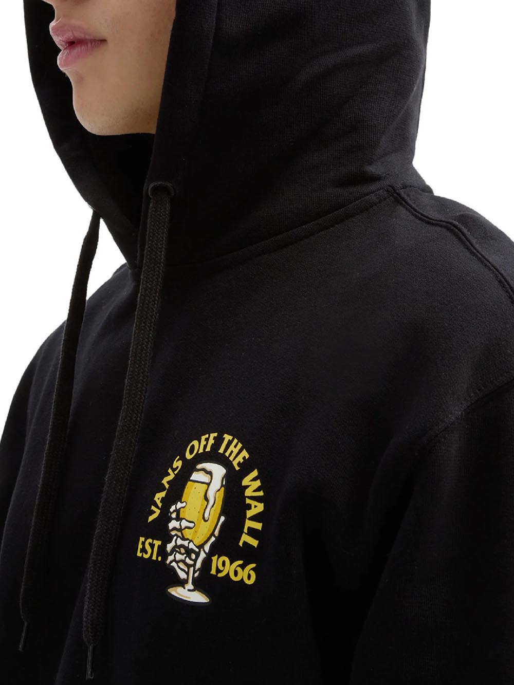 Vans Felpa Uomo The Coolest In Town Vn0008h7 Nero