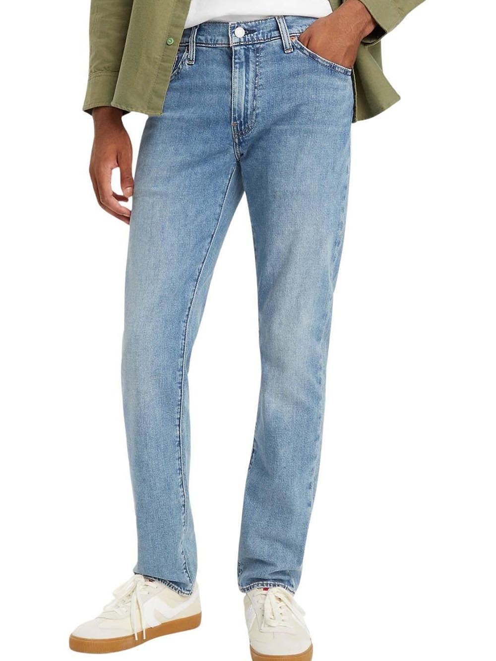 Jeans Levi's 511 Slim Uomo - Taglio Aderente Ma Comodo, Cotone Elasticizzato, Cavallo 30 Pollici - Foto 4