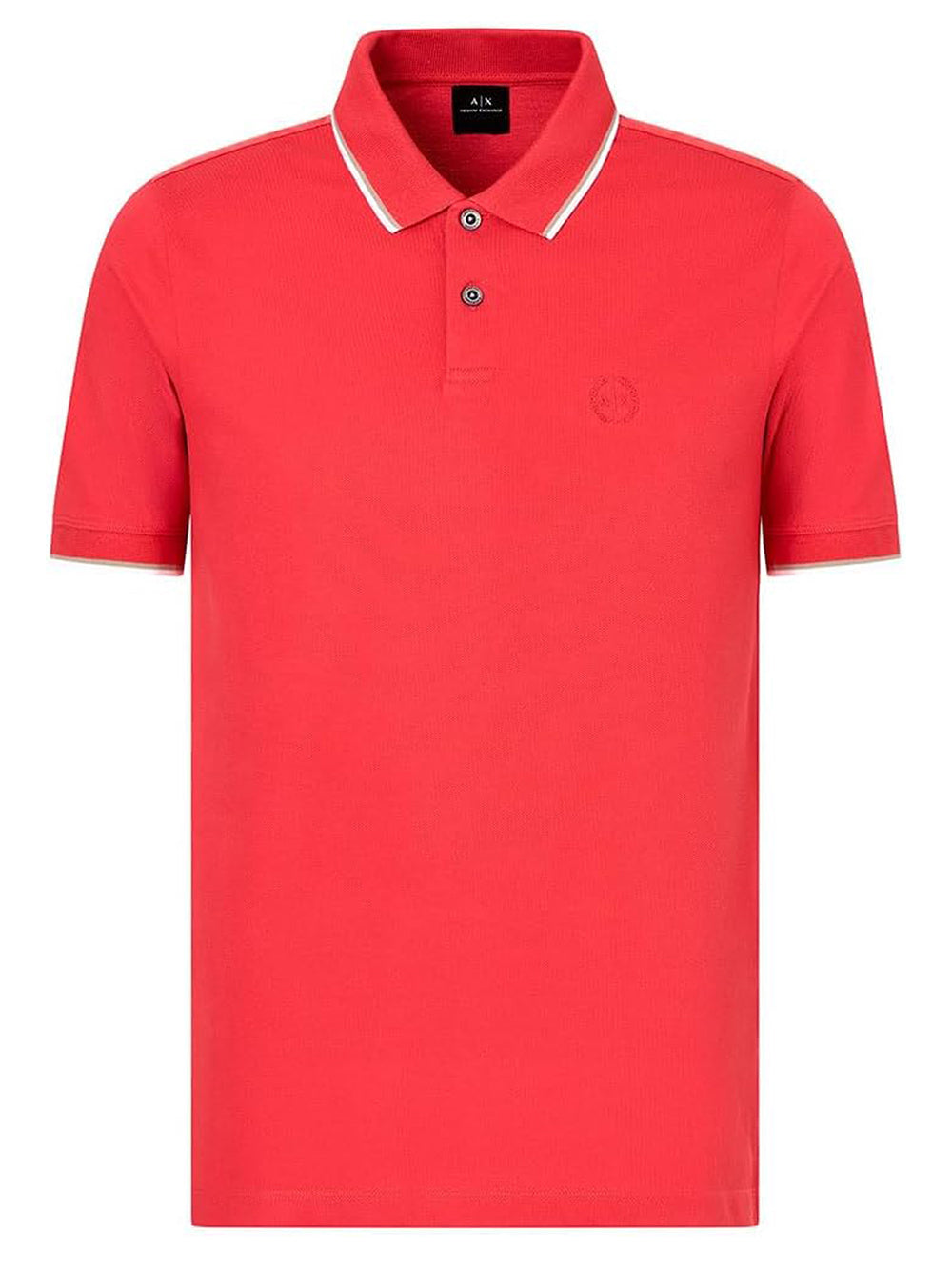 Armani Exchange Polo Uomo 8nzf75 Z8m5z Rosso