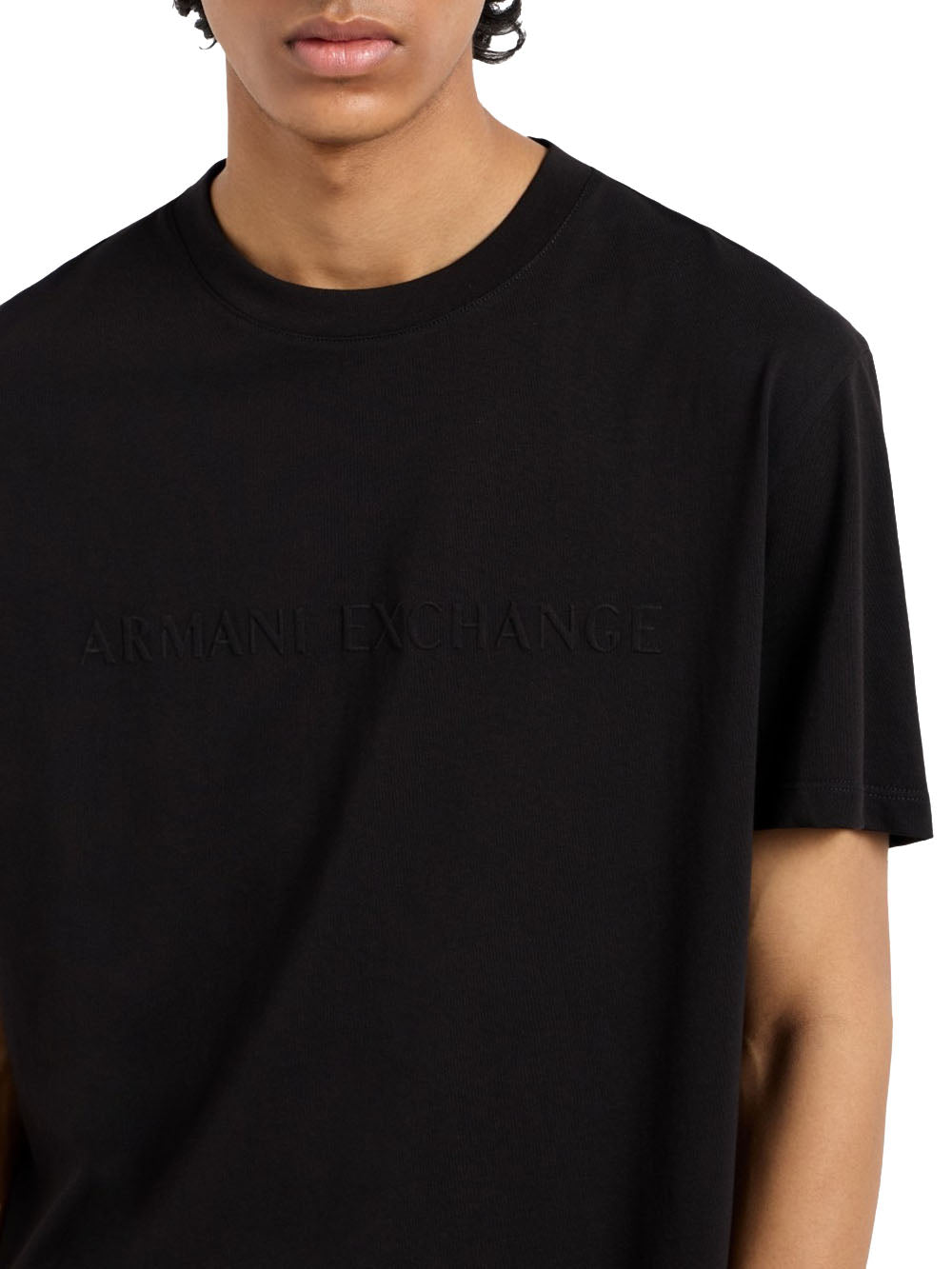 Armani Exchange T-shirt Uomo Xm000554 Af10356 Nero