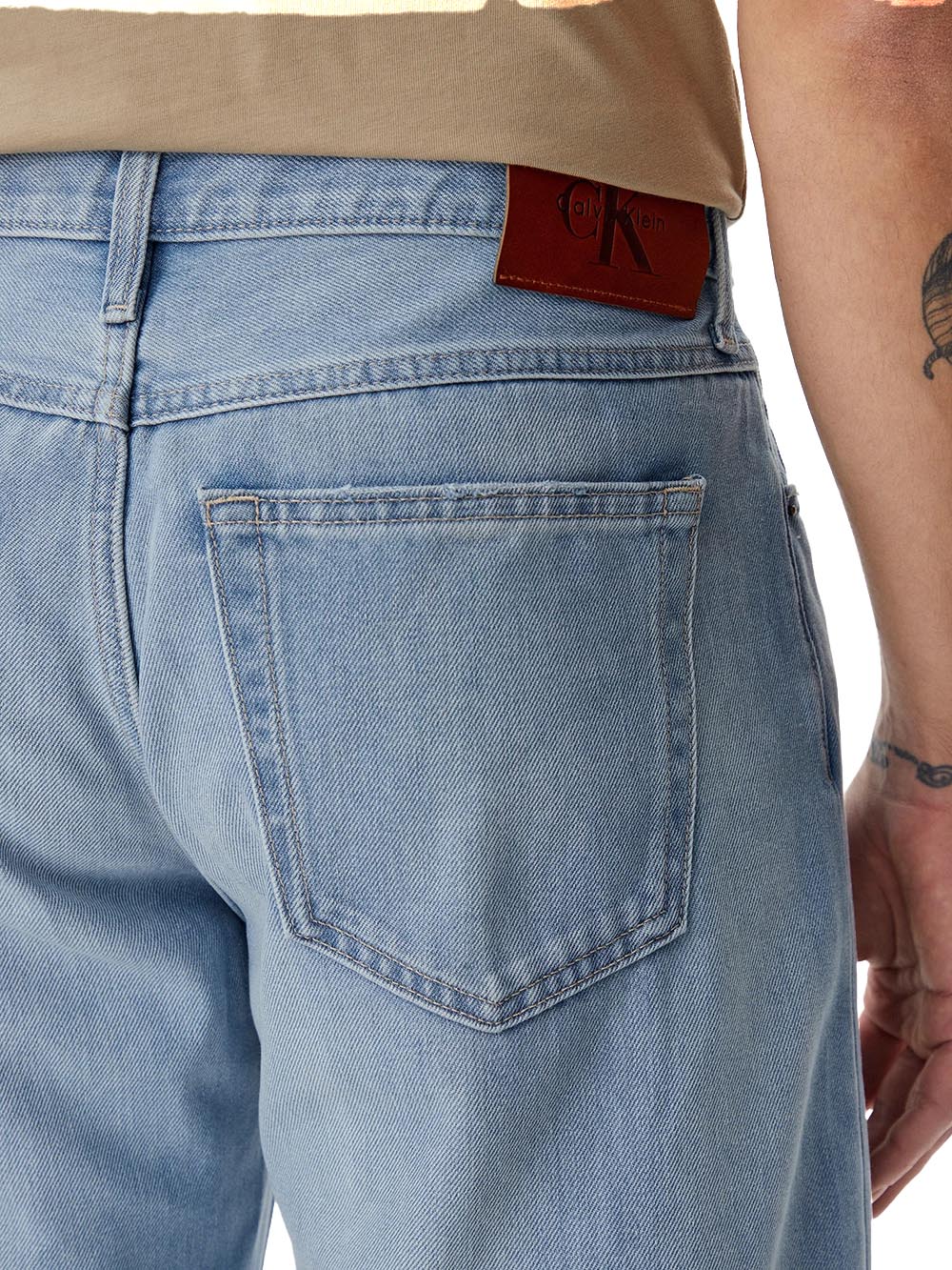 Calvin Klein Jeans Uomo Lv04rb706g Chiaro