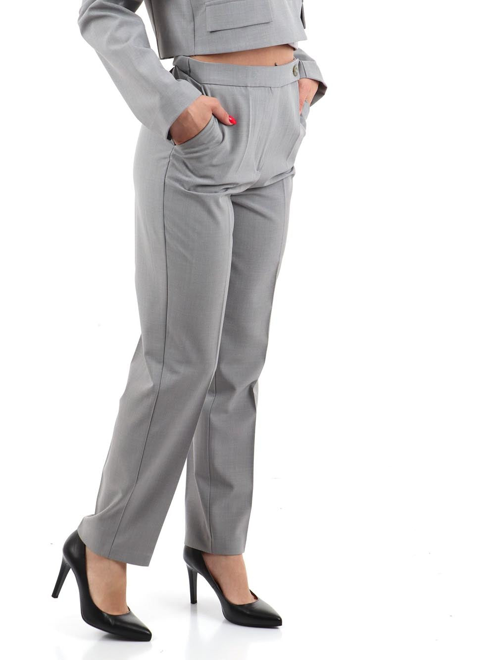 CHORAL Pantalone Donna Pa111fr Grigio