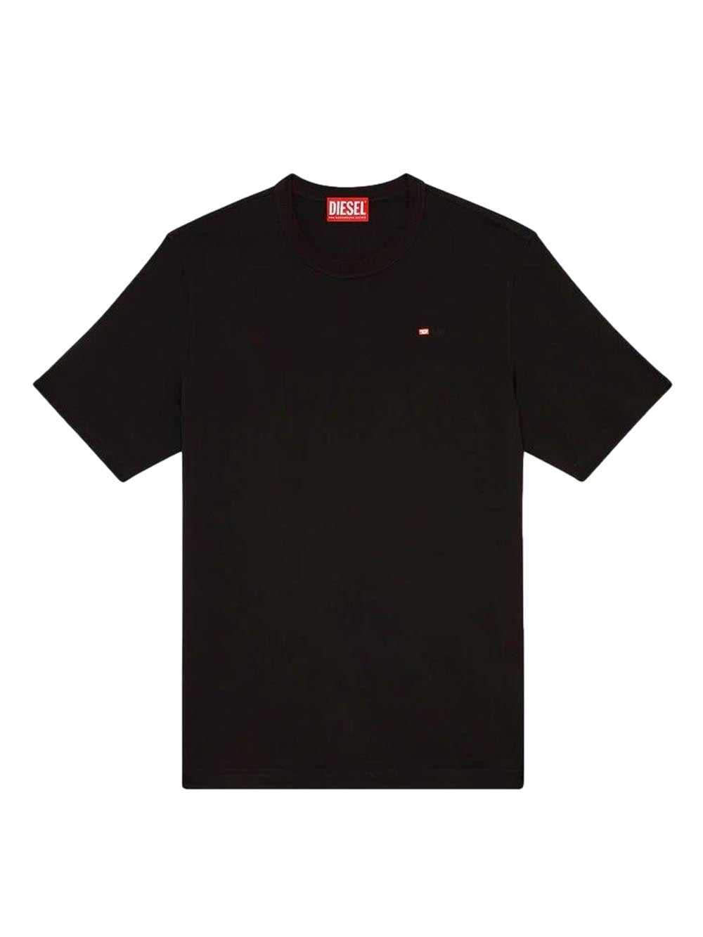 Diesel T-shirt Uomo T-AdjusT-Microdiv A14931 Nero