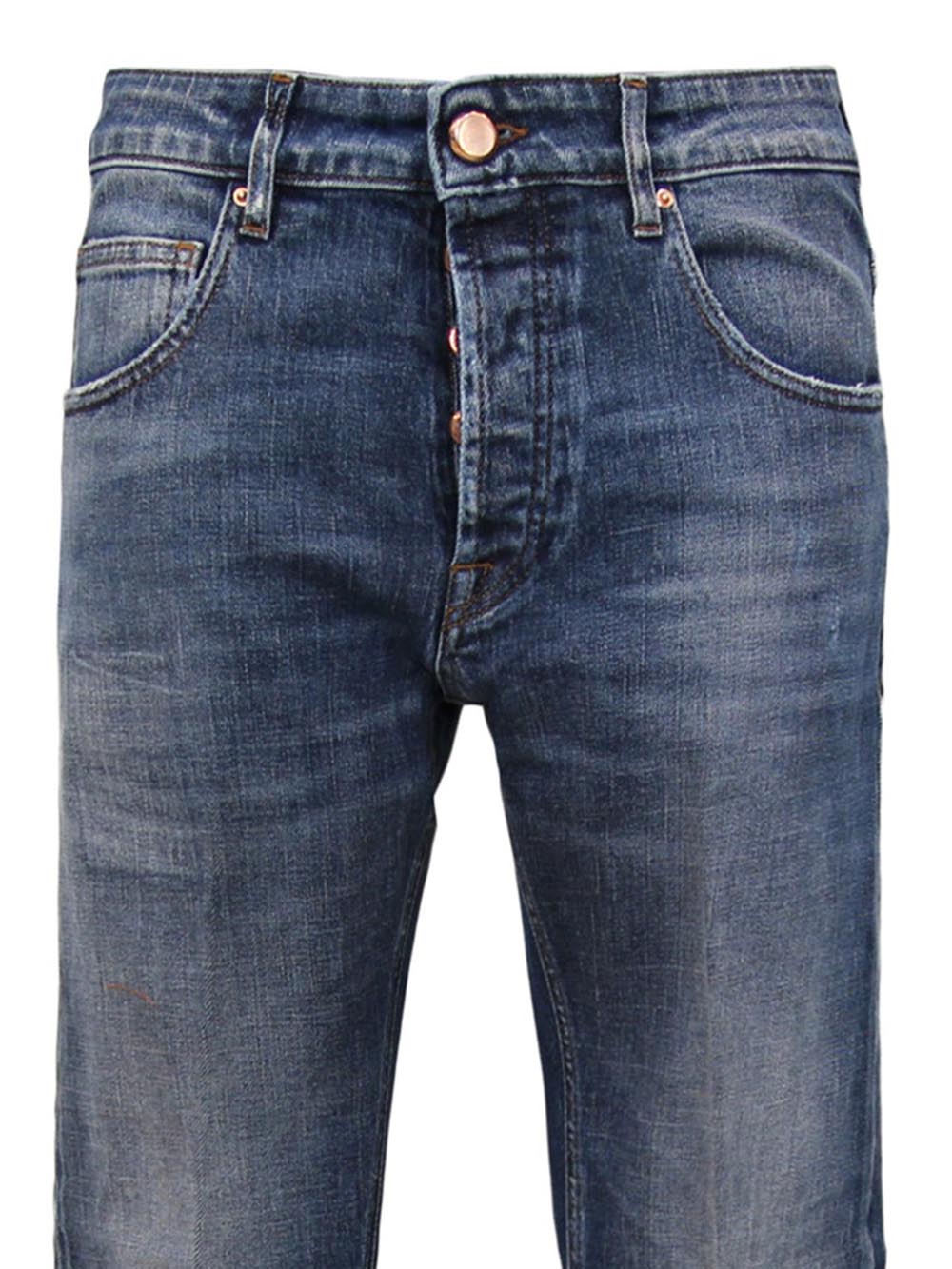 DON THE FULLER Jeans Uomo Yaren Dtfut Ss1519/a Medio
