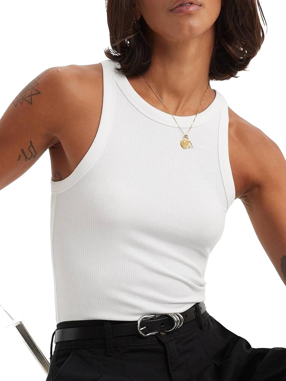 Levi's Top Donna Dreamy Tank A7326 Panna