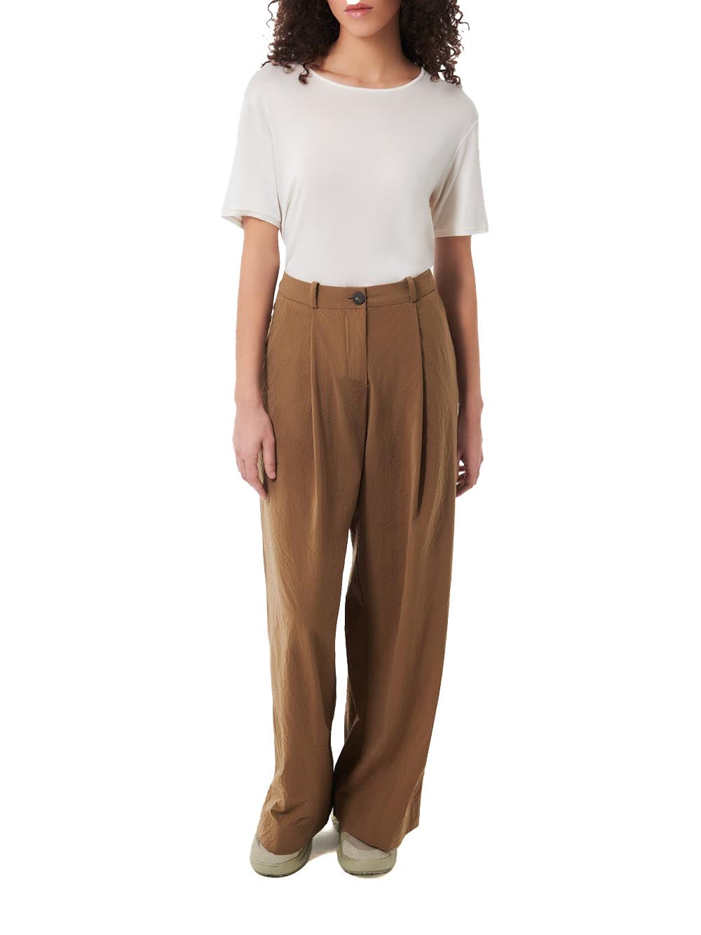 RRD Roberto Ricci Designs Pantalone Donna Extralight Mic W Straight Wom P 25871 Marrone