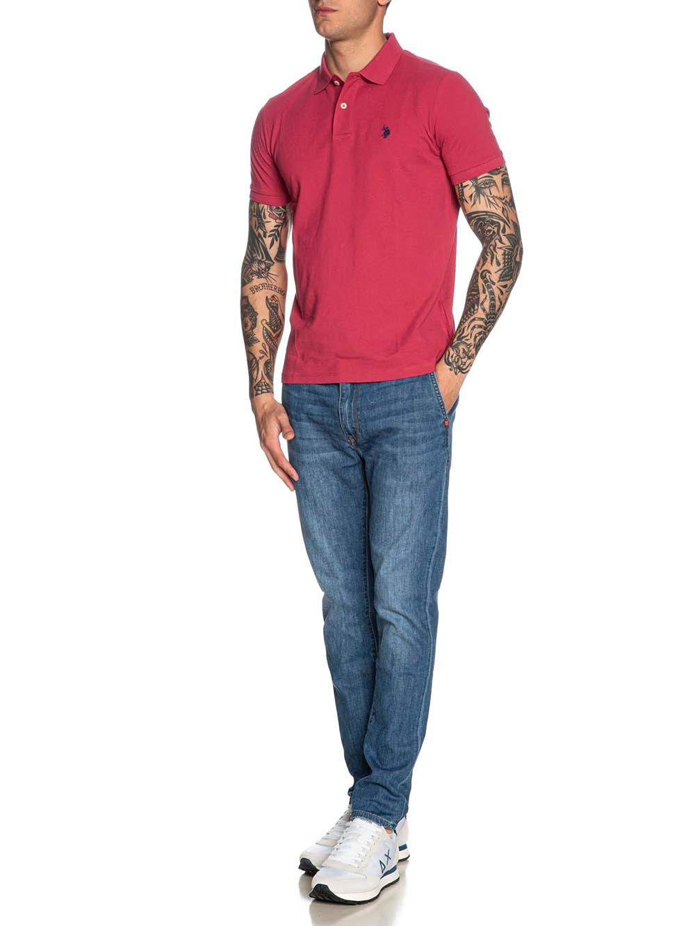 U.S. Polo Assn. Polo Uomo King Us41197001 Fragola