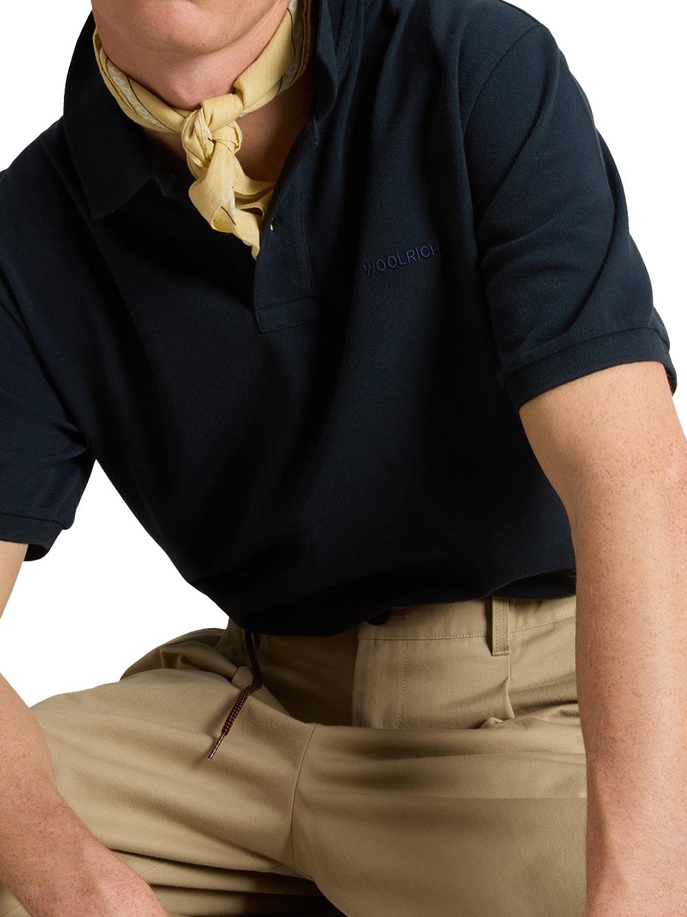 Woolrich Polo Uomo Cfwopo0073mrut2555 Blu