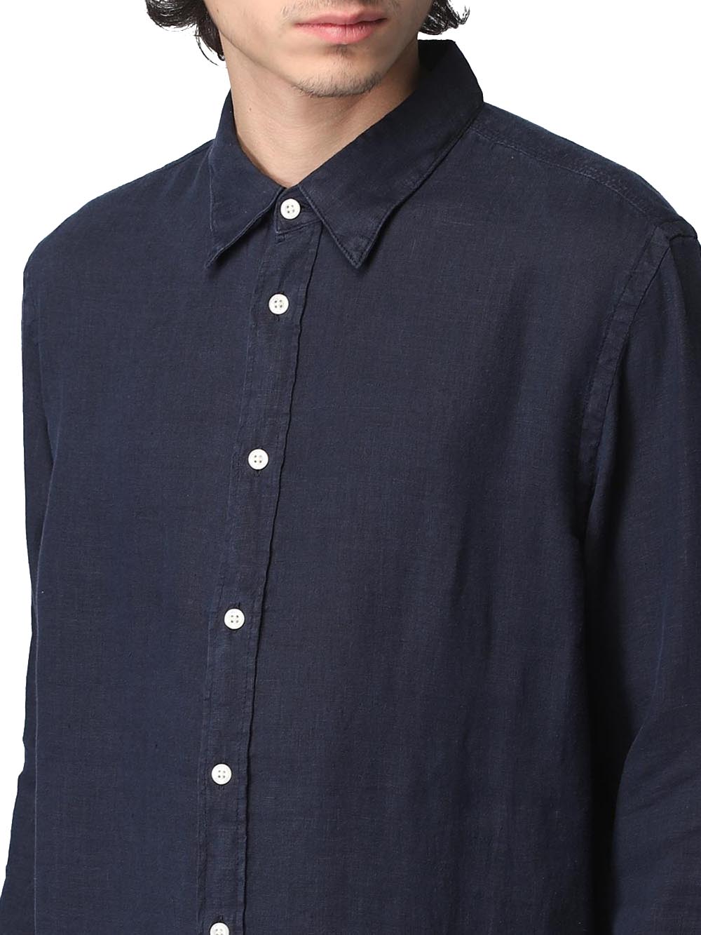 Woolrich Camicia Uomo Cfwosi0113mrut3372 Blu