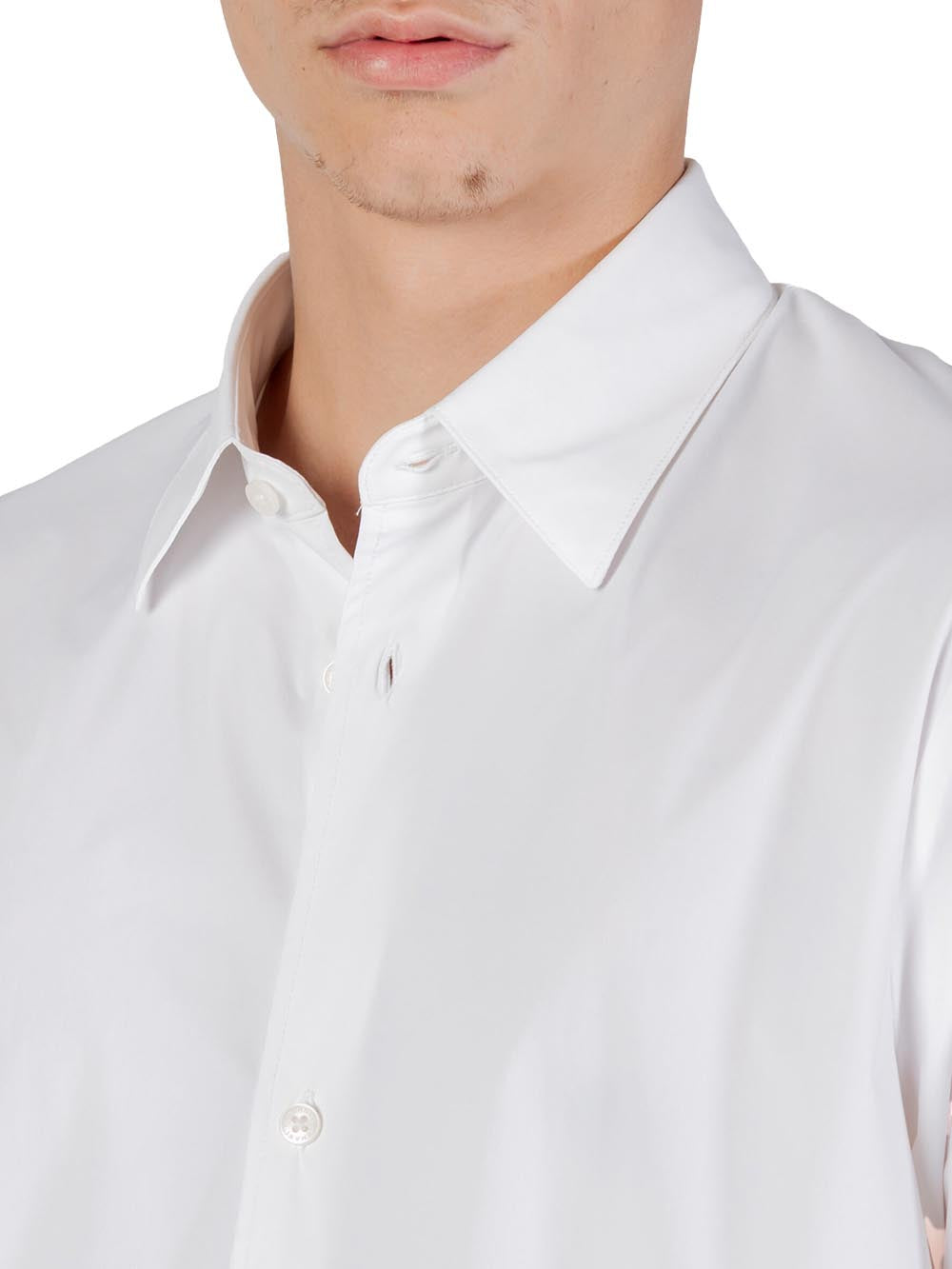 Armani Exchange Camicia Uomo Xm001567 Af19193 Bianco