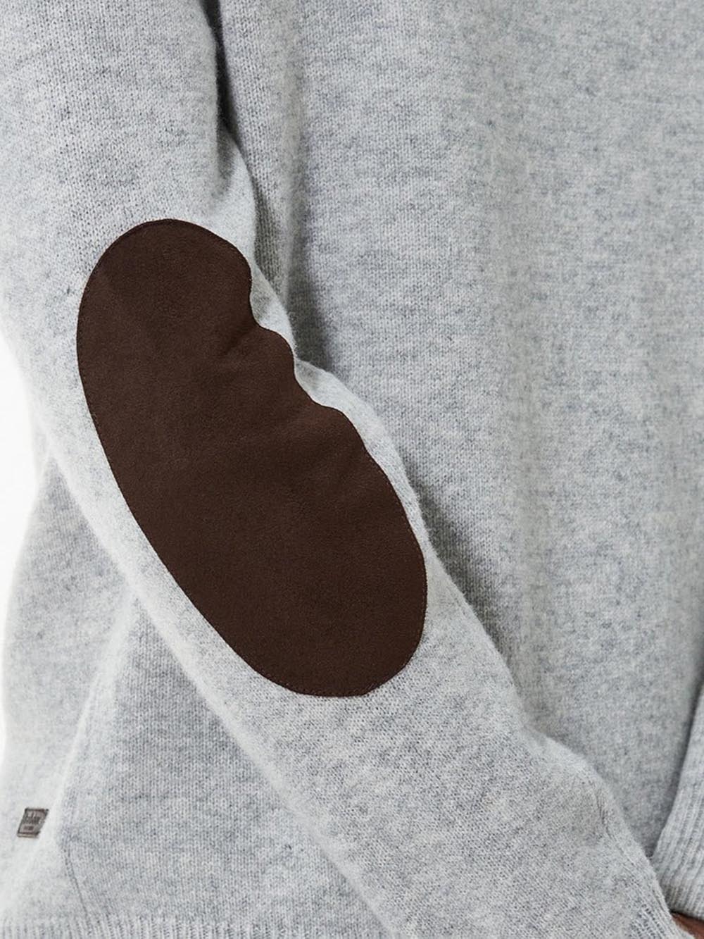 Barbour Pullover Uomo Mkn0584 Grigio chiaro