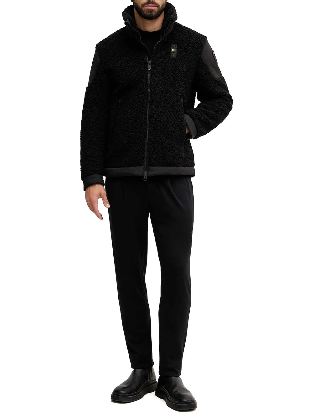 Blauer Giubbino Uomo 25wbluc01224 006374 Nero