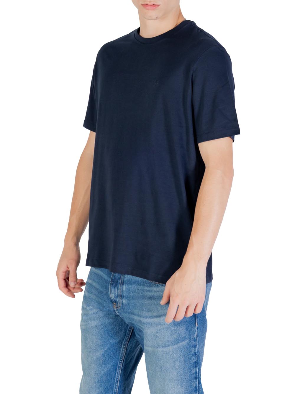 Calvin Klein T-shirt Uomo Lv04hm265 Blu