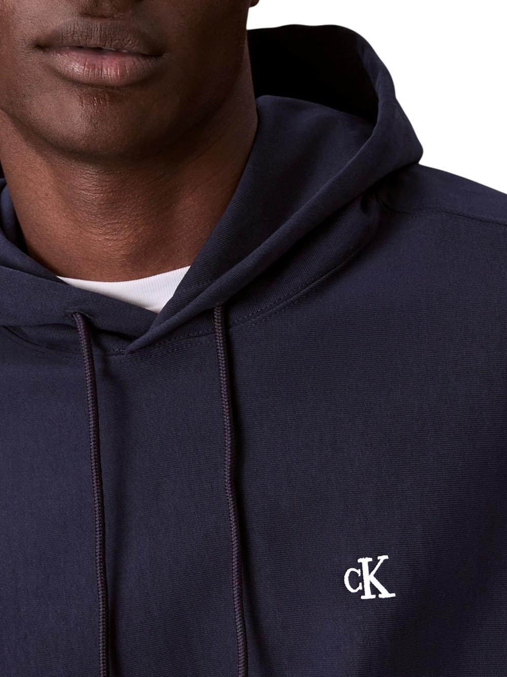 Calvin Klein Felpa Uomo Lv04rc278g Blu