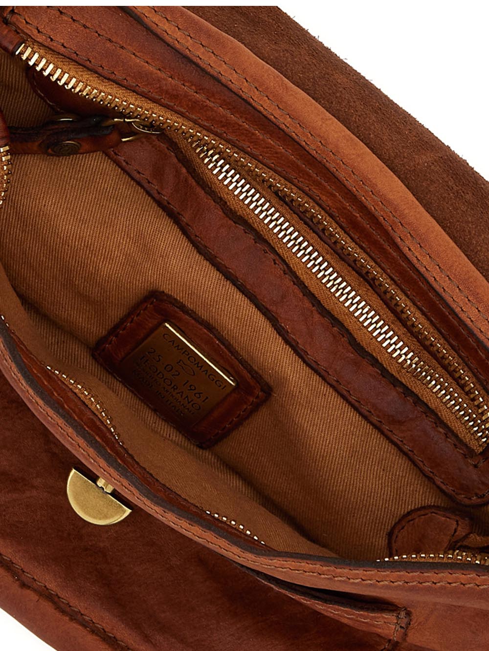 Campomaggi Borsa a Tracolla Donna C042810nd X0007 Cognac