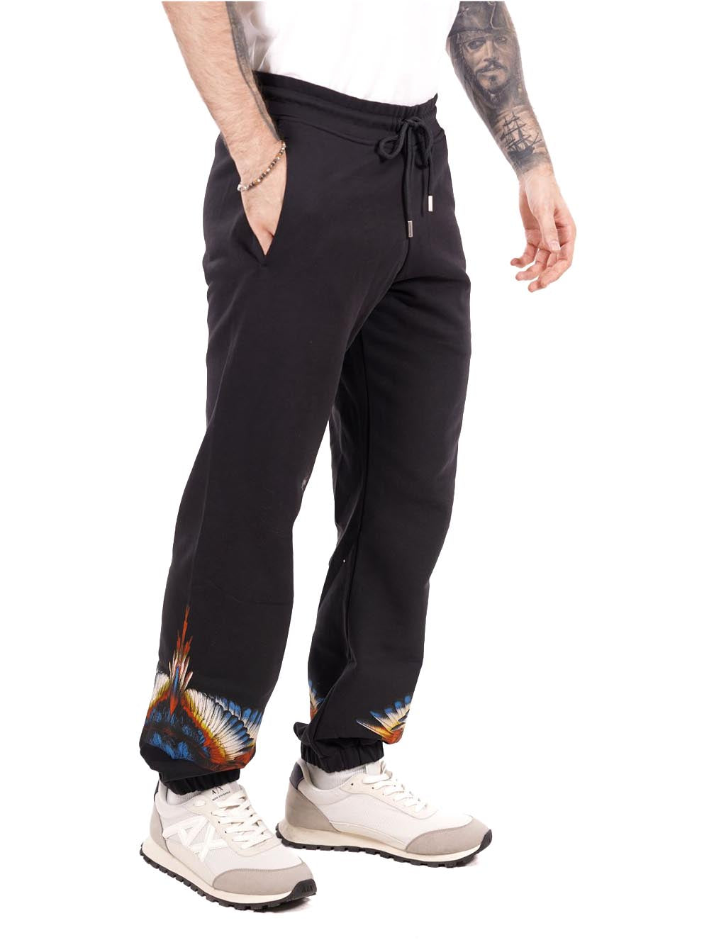 COUNTY OF MILAN Tuta Uomo F5camafp026 Nero