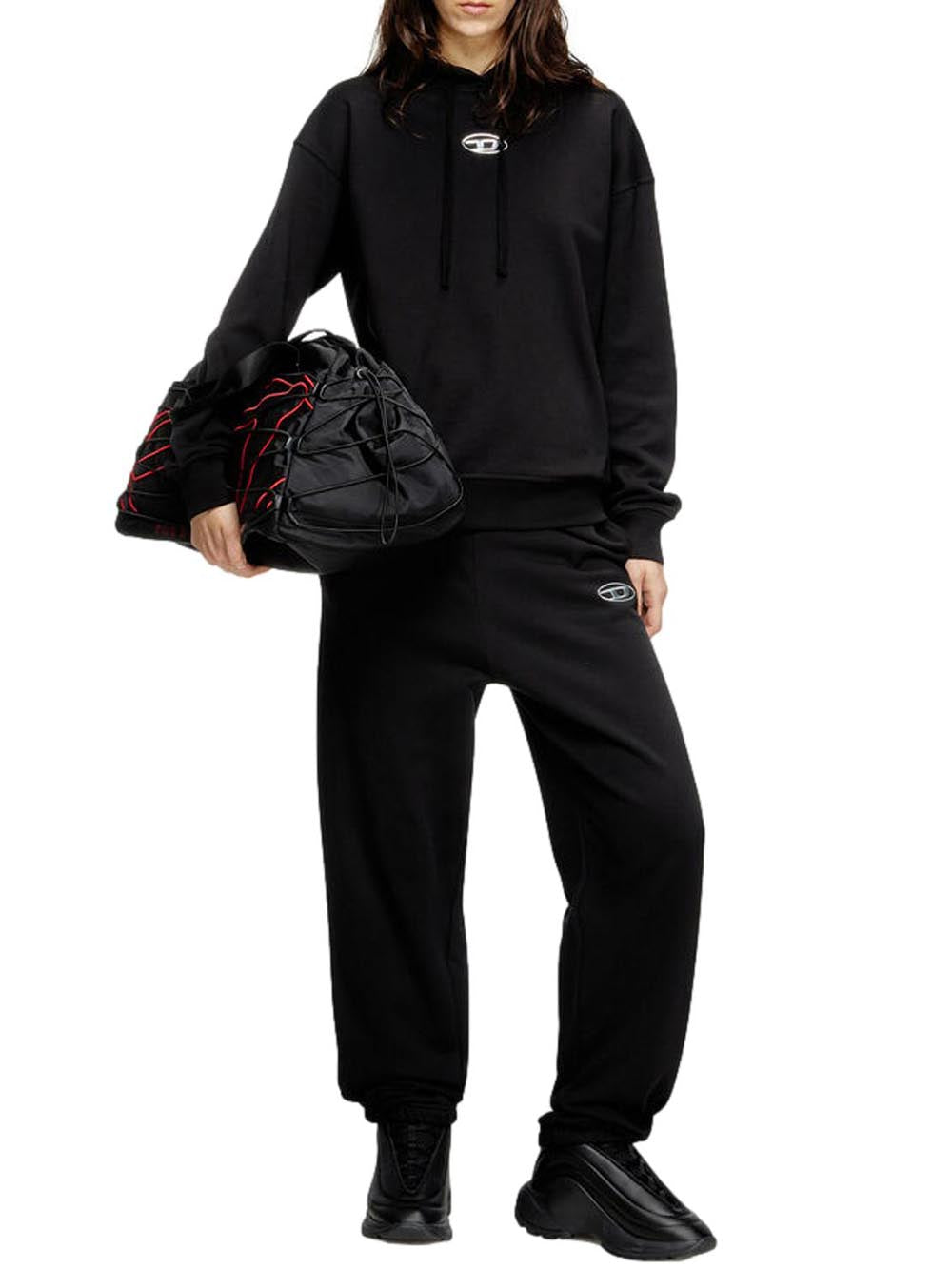 Diesel Felpa Uomo A09856 0bmbj Nero