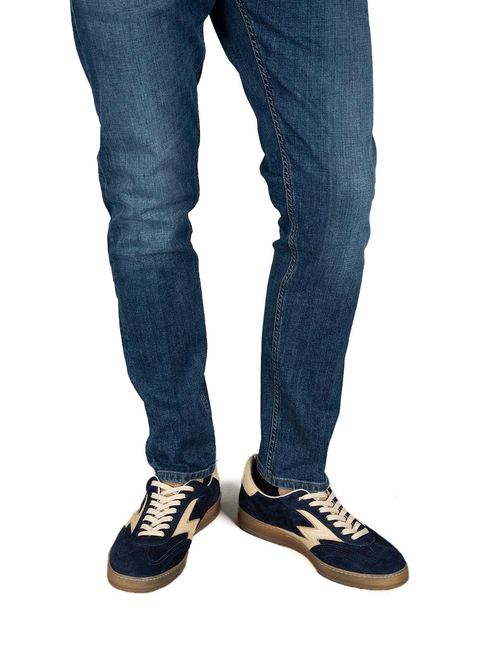 DON THE FULLER Jeans Uomo Dtfhv14 M2f5003 Scuro