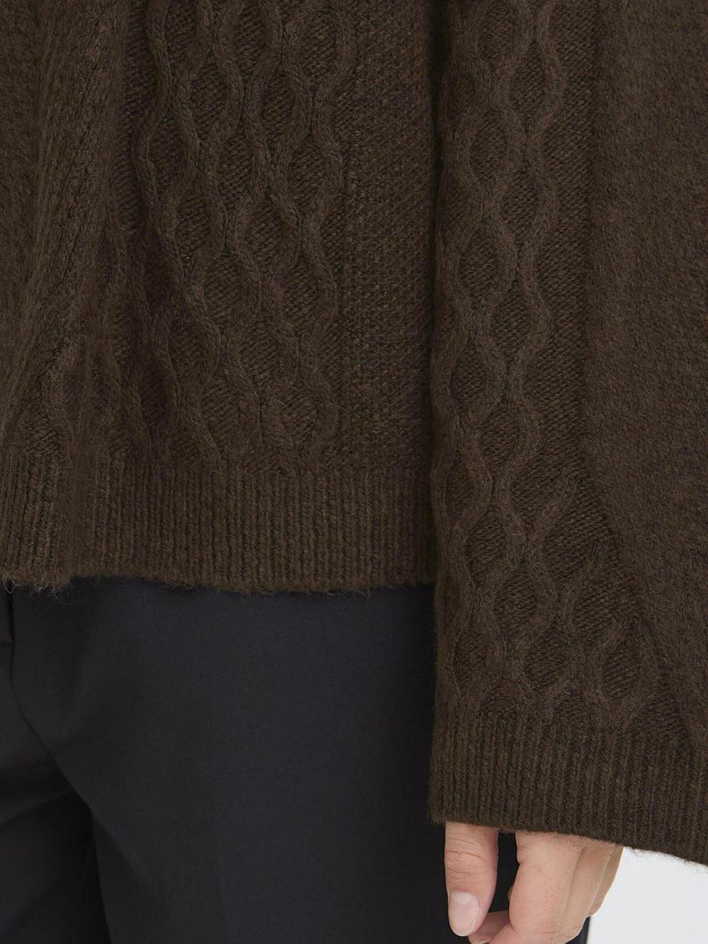 ICHI Maglia Donna 20124555 Marrone