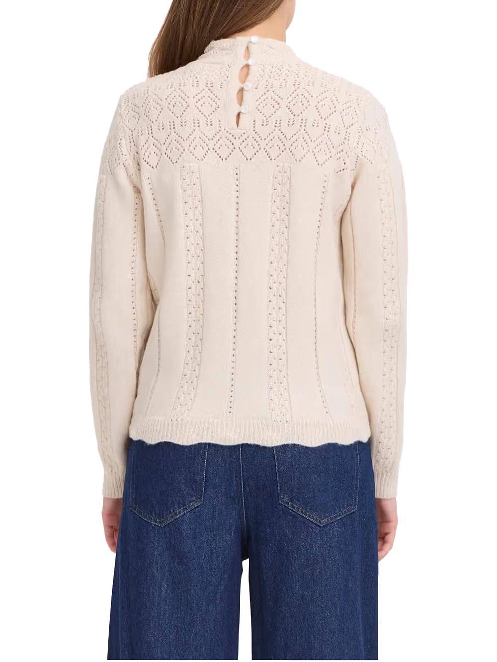 ICHI Maglia Donna 20124562 Beige