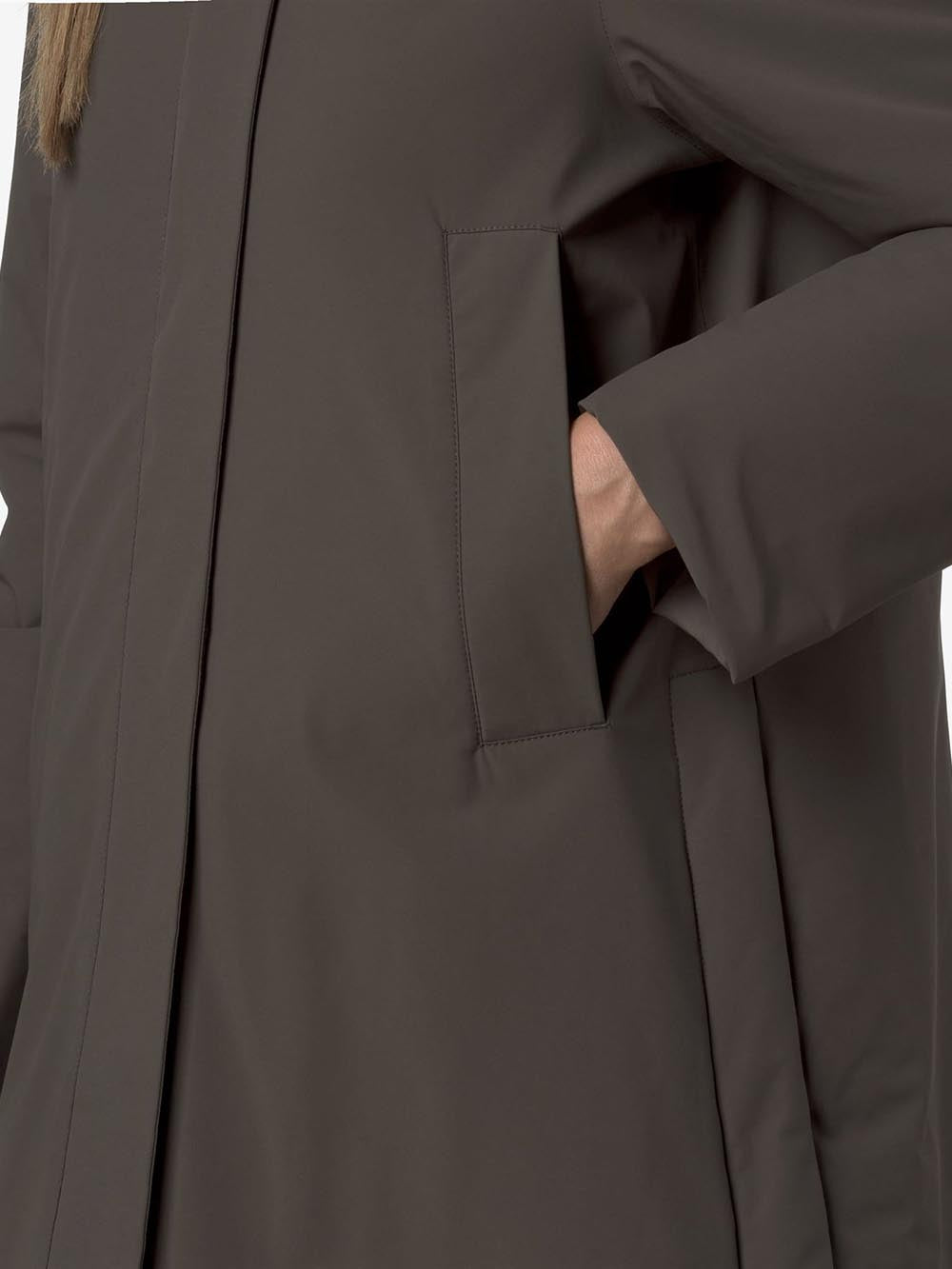 K-Way Giubbino Donna K7125lw Fango