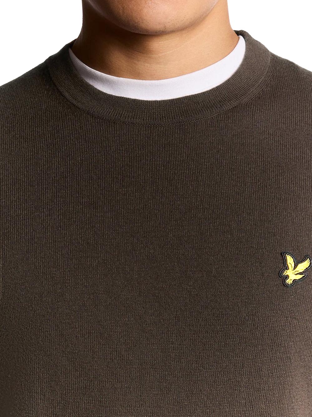 Lyle & Scott Pullover Uomo Kn2110vc Marrone