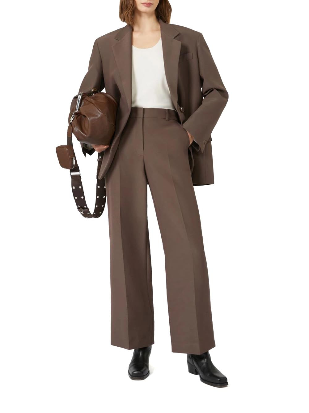 Max Mara Weekend Pantalone Donna 2525136151 Moro
