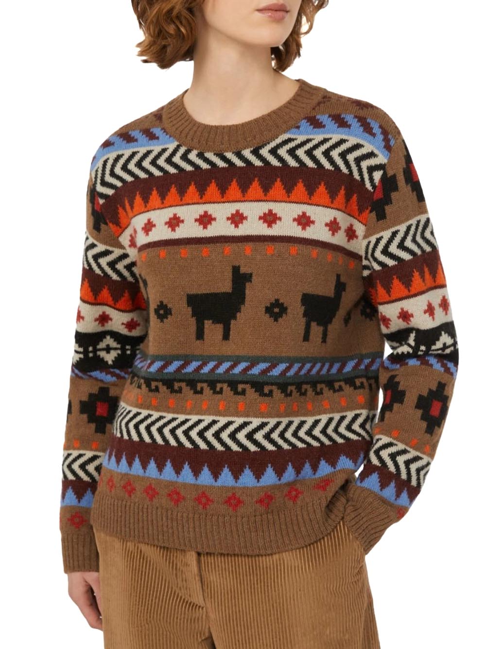 Max Mara Weekend Maglia Donna 2525366302 Marrone