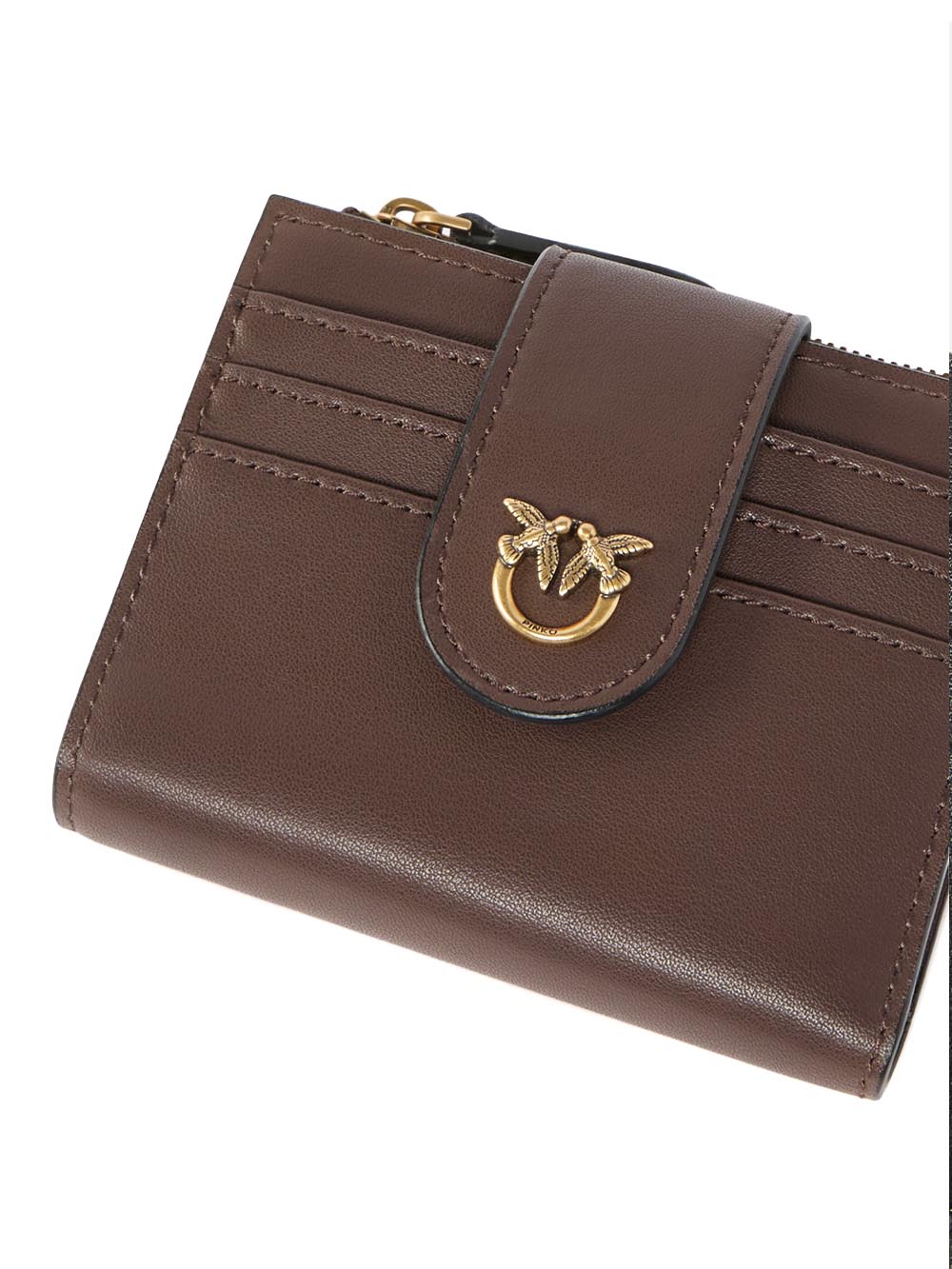 Pinko Portafoglio Donna 103610 A0f1 Marrone oro