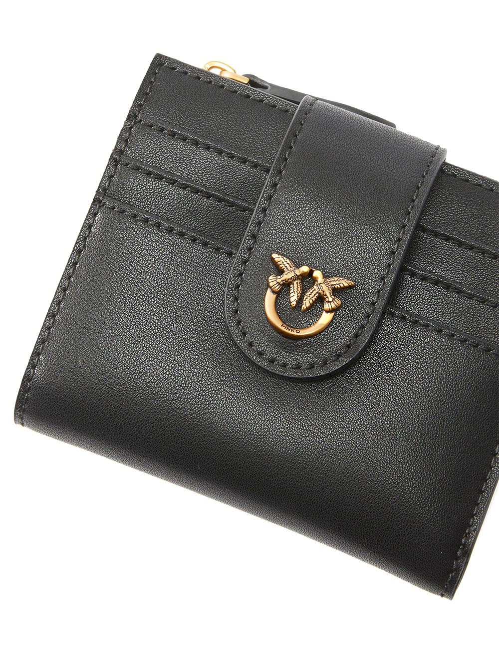 Pinko Portafoglio Donna 103610 A0f1 Nero oro