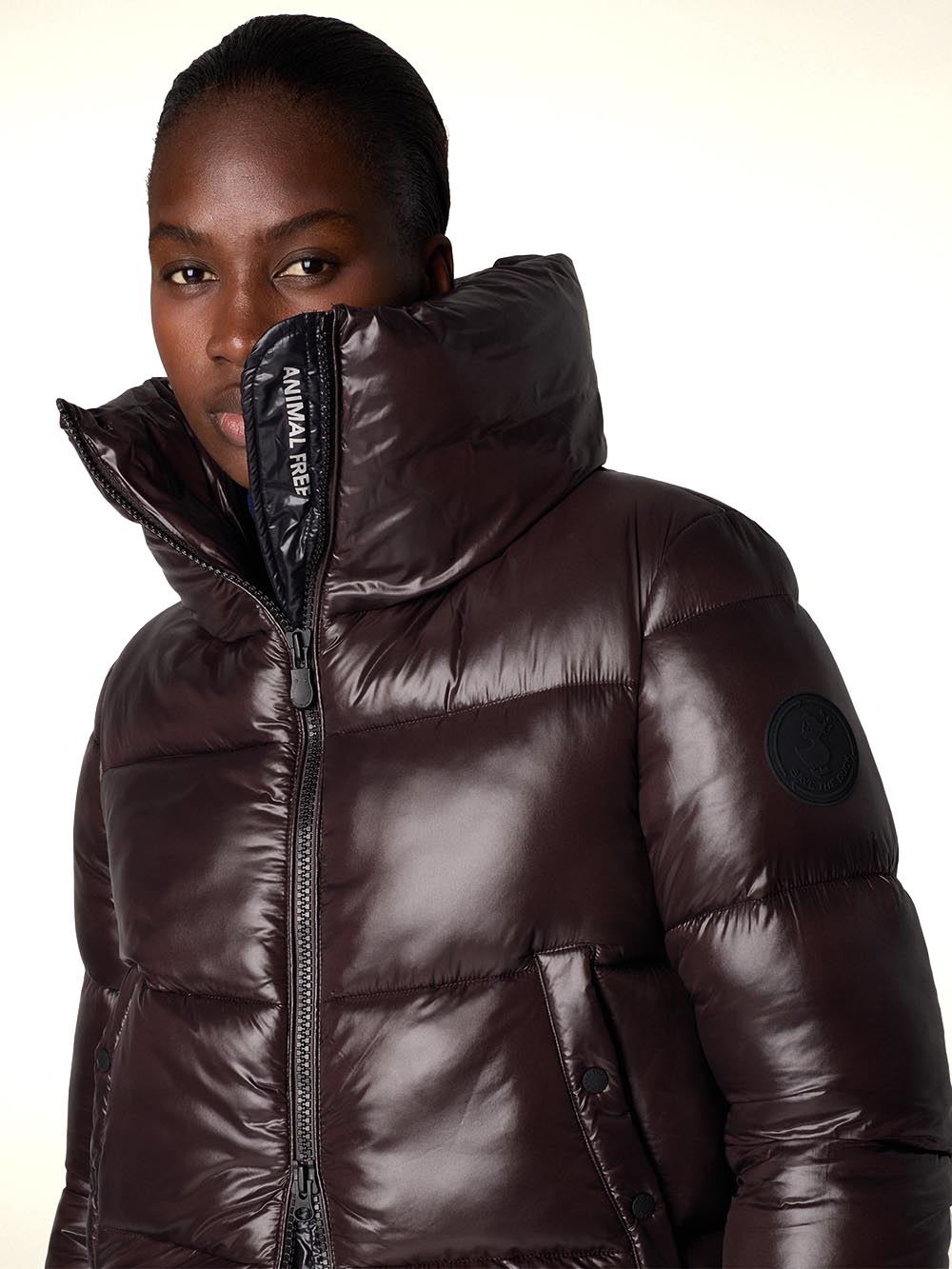 Save The Duck Giubbino Donna D39370w Marrone