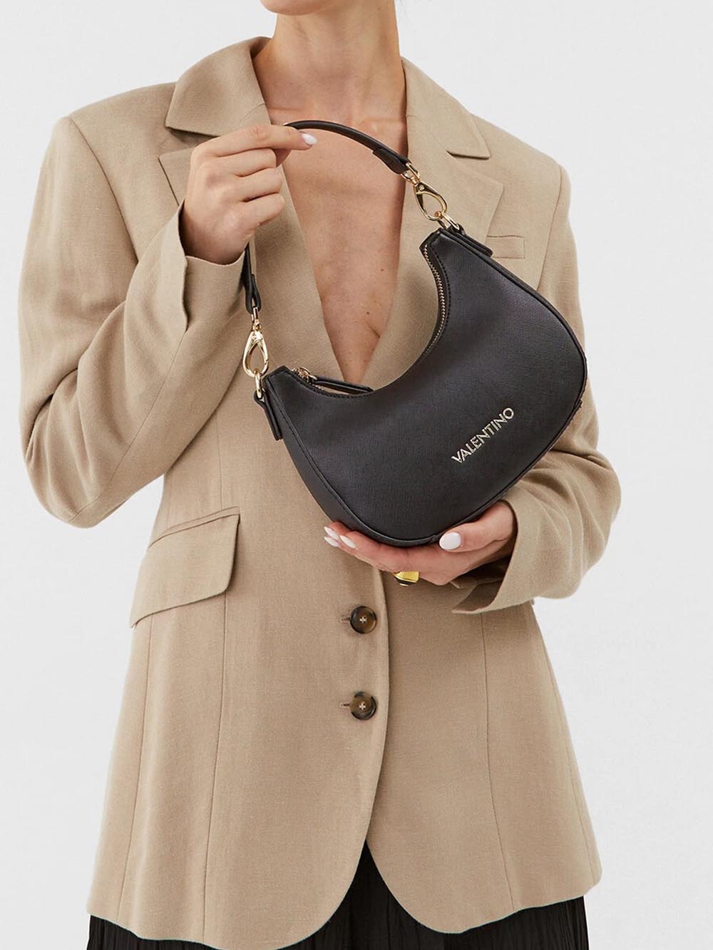 Valentino Borsa a Spalla Donna Vbs7b305 Nero