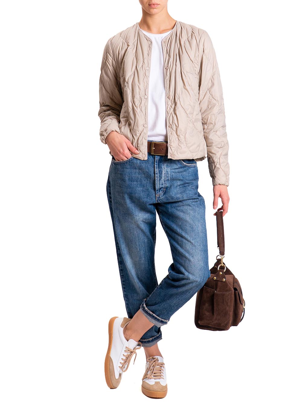 Vicolo Giubbino Donna Tf0041 Beige