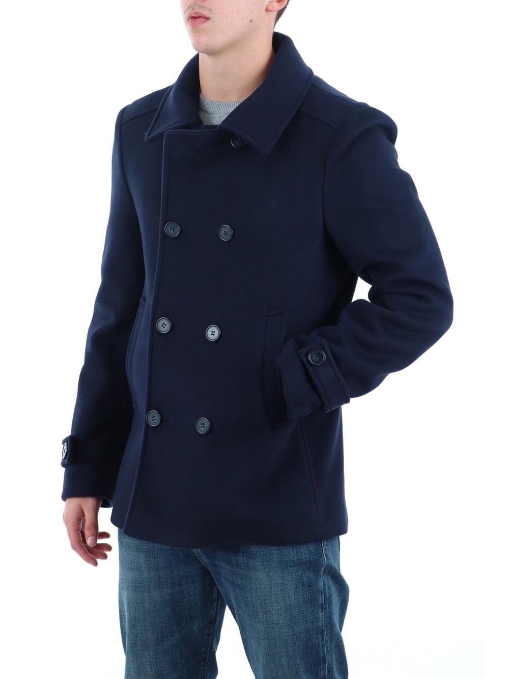YOS Cappotto Uomo Island Blu
