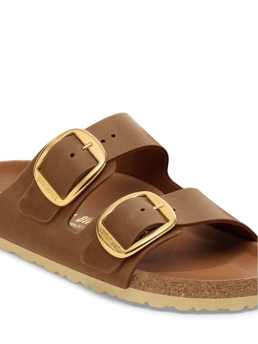 arizona big buckle Birkenstock Ciabatta Donna 1011073 Cognac