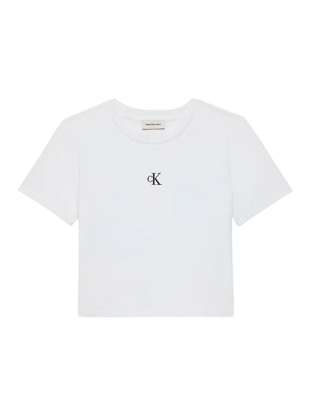 Calvin Klein Jeans T-shirt Donna Lv047ab213 Bianco