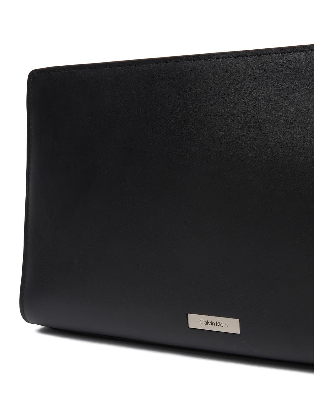 plaque wash bag Calvin Klein Pochette Uomo Lv04d1109g Nero