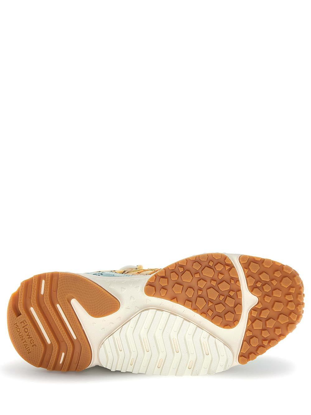 YAMABUSHI WOMAN Flower Mountain Sneaker Donna 2019510.05 Beige/Verde Acqua