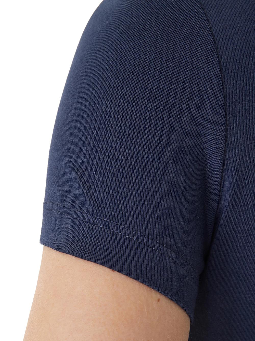 CN SS LOGO LACE TEE Guess T-shirt Donna W5gi04 J1314 Blu