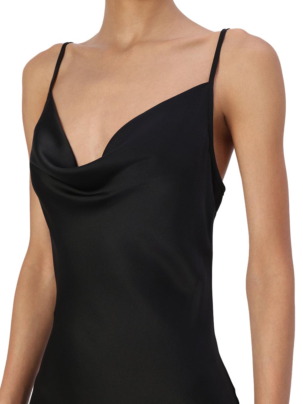 AKILINA DRESS Guess Abito Donna W6gk94 W2266 Nero