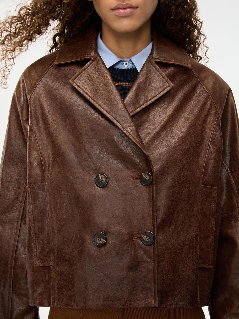 IBLPOMPOSA I blues Giubbino Donna 26174410712 Marrone