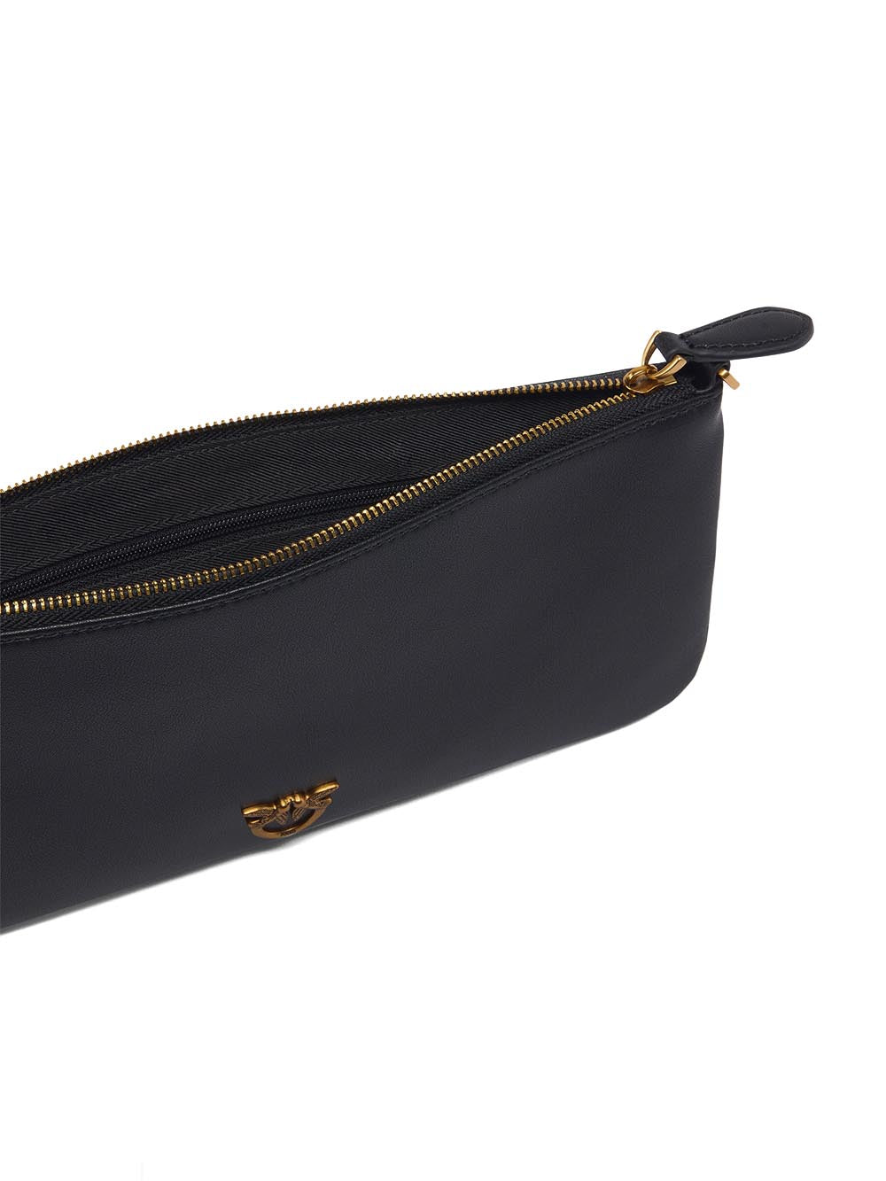 HORIZONTAL FLAT VITELLO SETA Pinko Pochette Donna 102747 A0f1 Nero