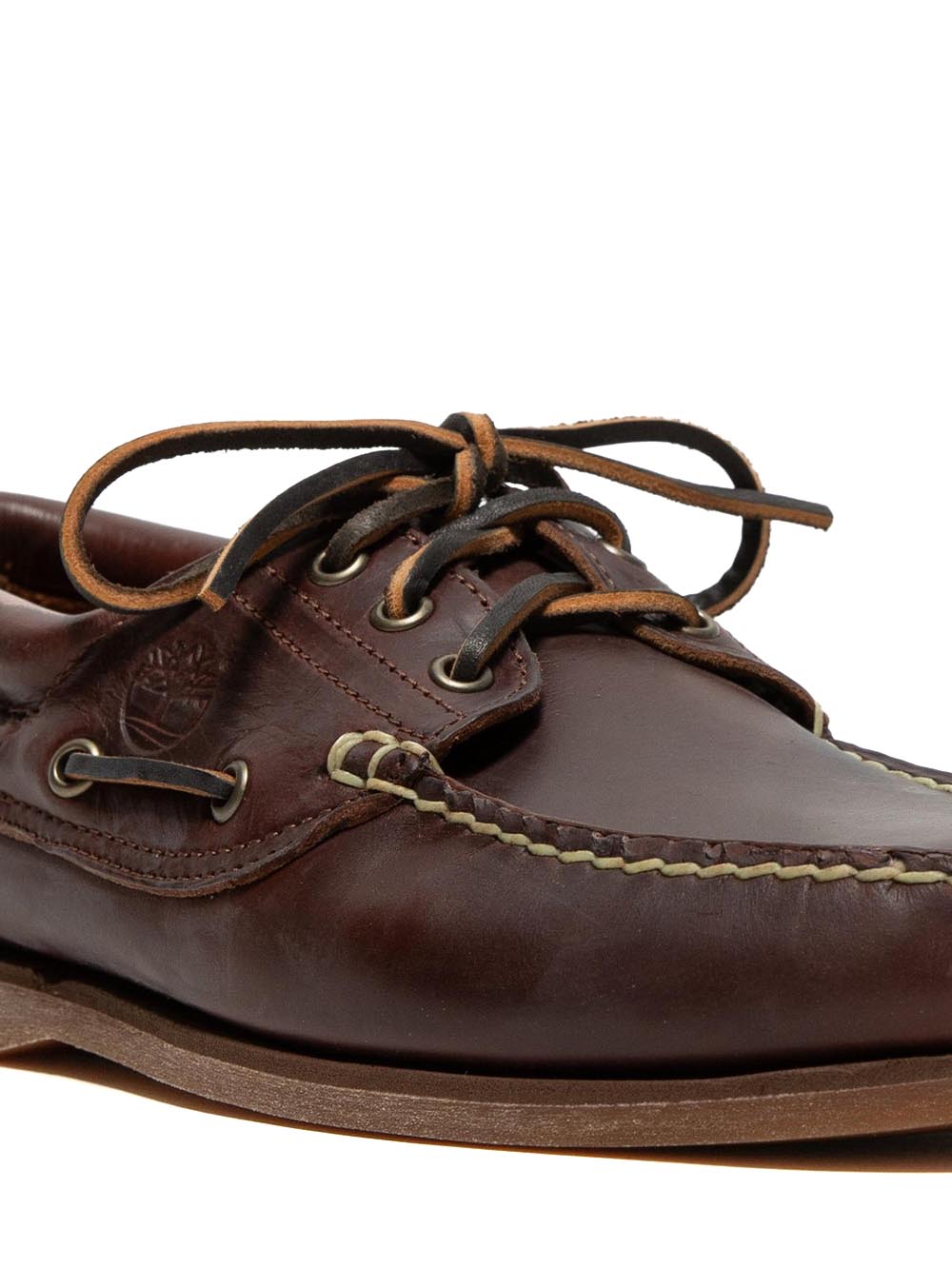 classic boat 3 eye padded collar Timberland Scarpa Uomo Tb176015 Marrone