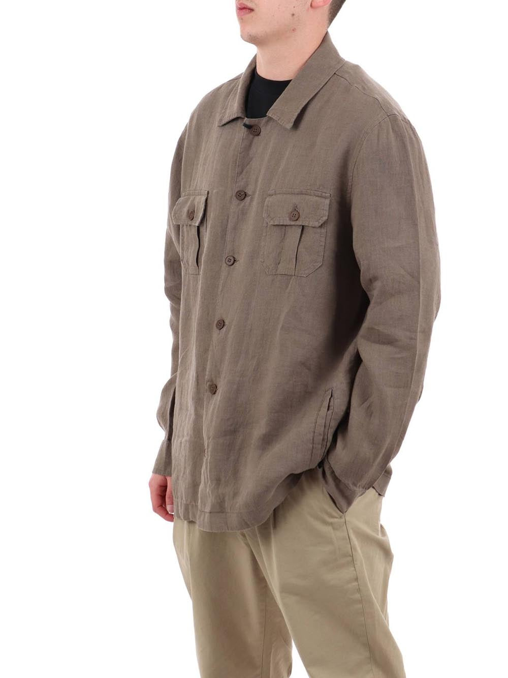 YOS Camicia Uomo Bls501 Beige