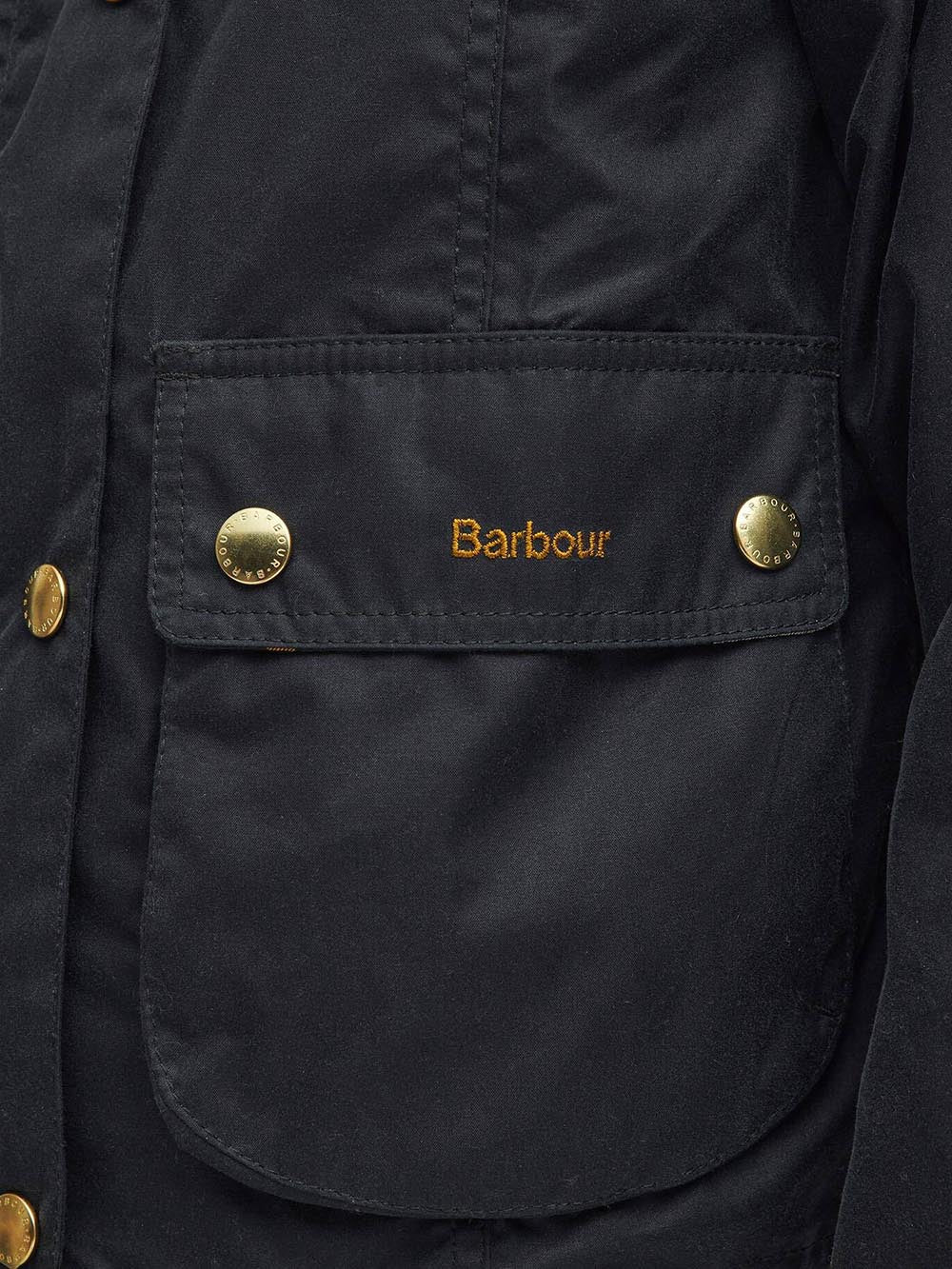 CROPPED BEADNELL WAX Barbour Giubbino Donna Lwx1403 Verde scuro
