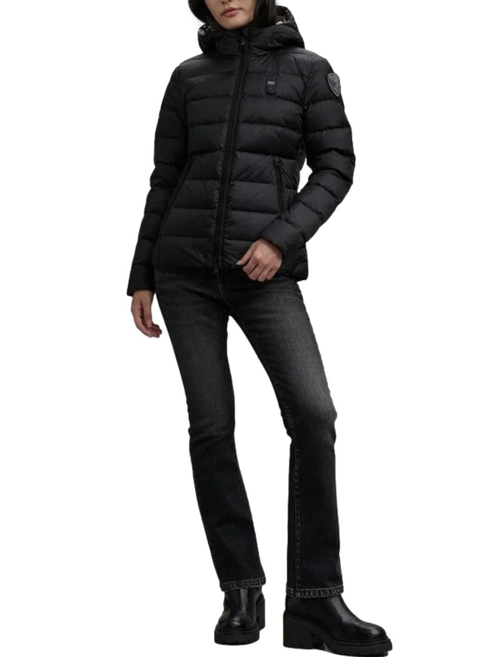 CHARME Blauer Giubbino Donna 26wbldc03037 006047 Nero/beige